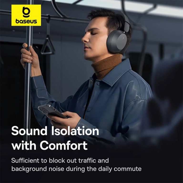 هدفون بلوتوثی باسئوس مدل Baseus Bass 35 Max 4