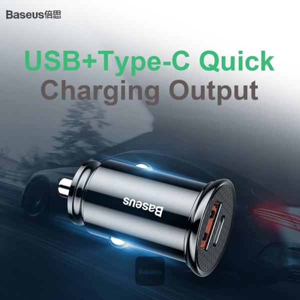 شارژر فندکی30W باسئوس مدل Baseus CCALL-YS01 5