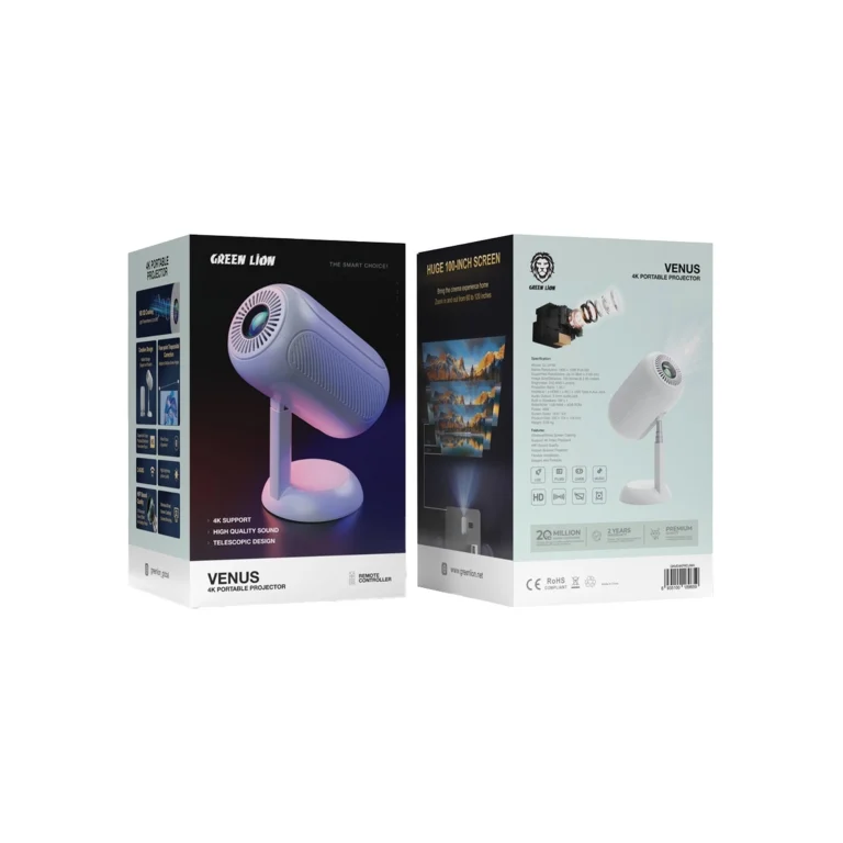 Green Lion Venus 4K Portable Projector