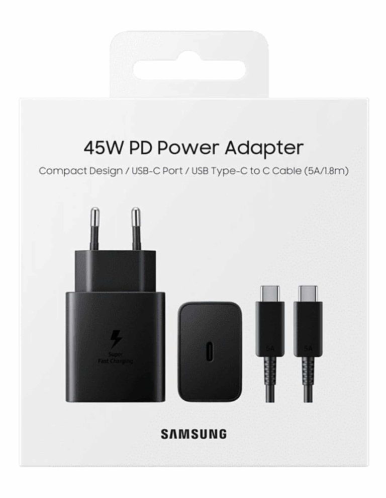 شارژر دیواری 45 وات مدل Samsung ep-ta845 new 3