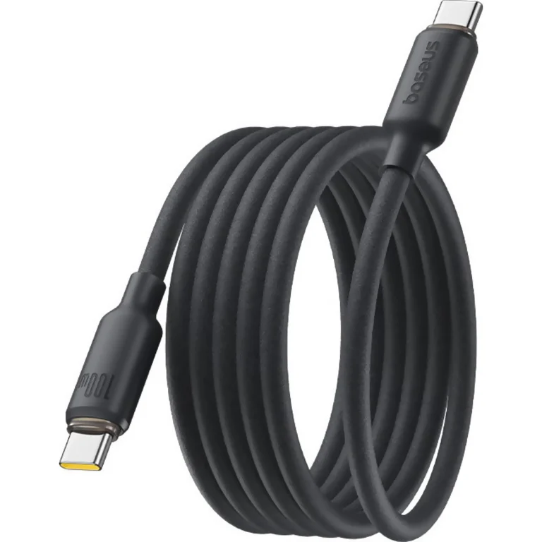Baseus Foamy Silicone PD 100W USB-C to USB-C Cable