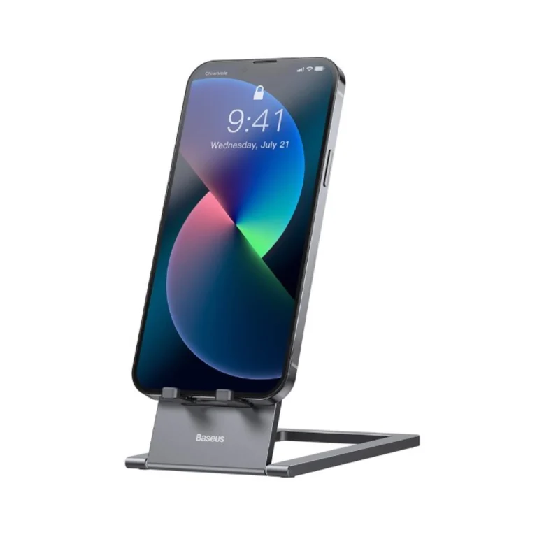 هلدر و پایه نگه دارنده گوشی و تبلت باسئوس مدلBaseus Foldable Metal Desktop Holder LUKP000013 5