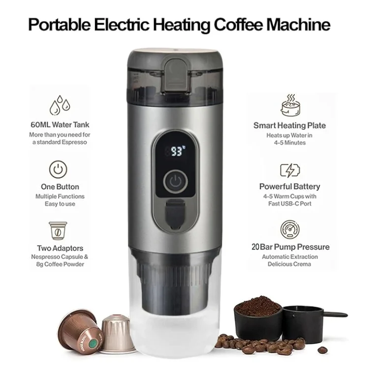 اسپرسوساز مسافرتی مدل  PORTABLE ESPRESSO MACHINE JY-001BX 3