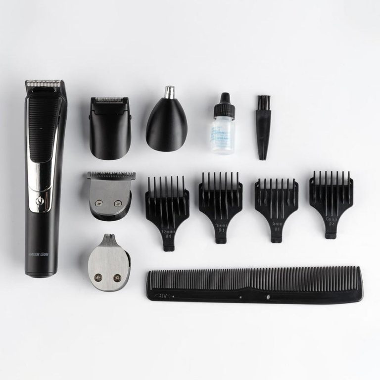 Green Lion 5 in 1 Grooming Set 600mAh - Black