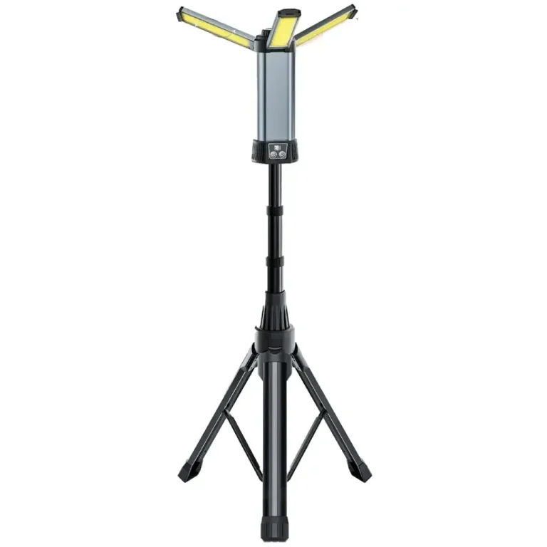 Green Lion Trio Beam Lite Tripod Camping Light - Black