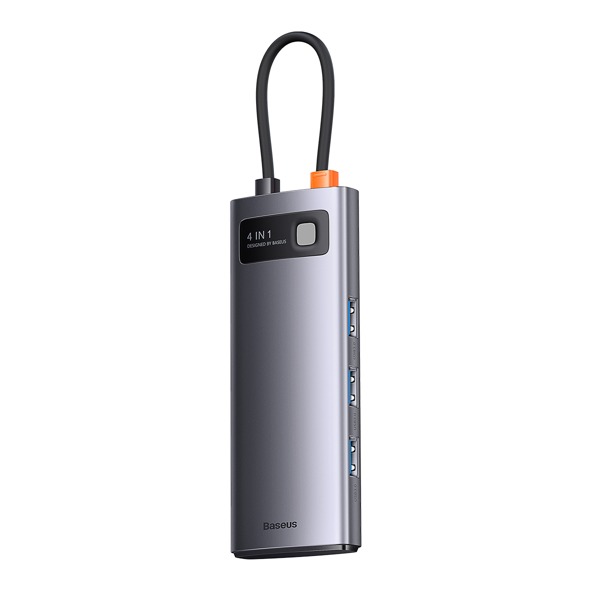 هاب 4 پورت تایپ سی بیسوس مدل BS-OH066 MetalGleam - نمای 1