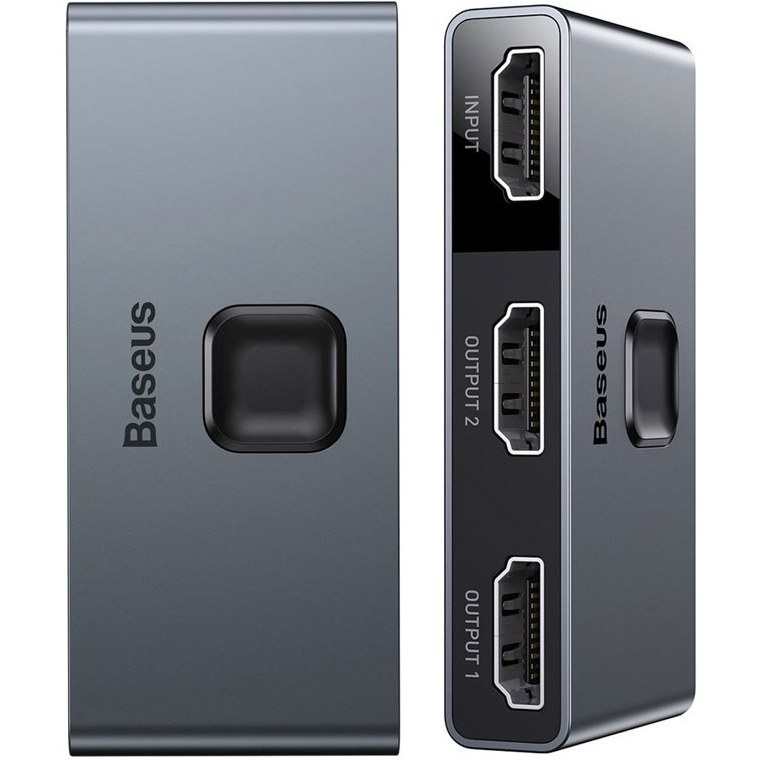 سوئیچ 1 به 2 HDMI باسئوس مدل Baseus CAHUB-BC0G 2
