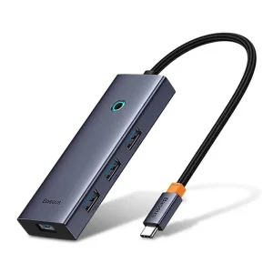 Baseus6-Port Type-C HUB Adapter Gray